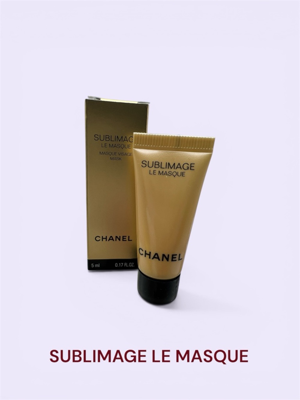 CHANEL SUBLIMAGE LE MASQUE -Ultimate Mask Regenerates and Strengthens NWOT  5 ml